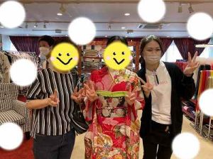 古典　振袖　かわいい